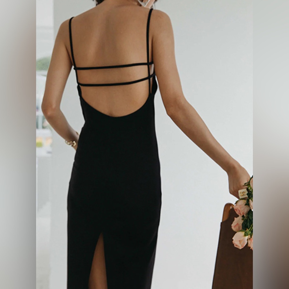 NWT super sexy backless strappy dress
